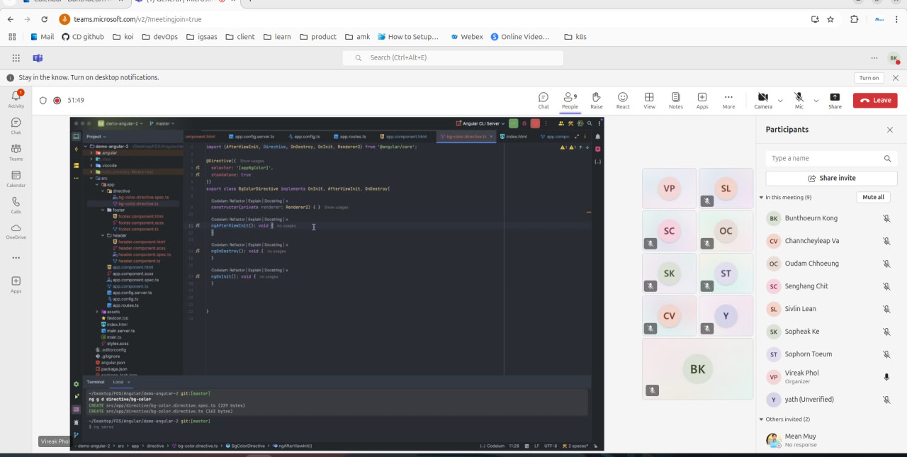 Angular Framework Fundamentals G-5
