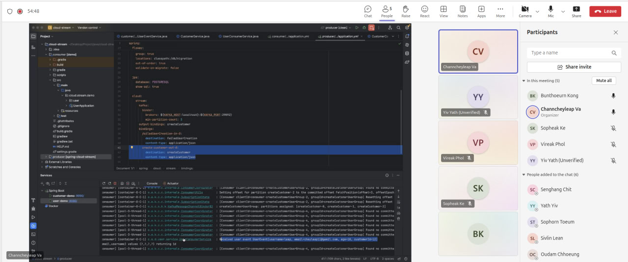 Microservice Transaction Management G-8